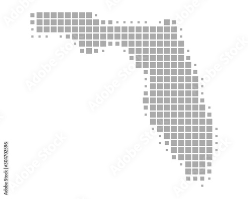 Karte von Florida