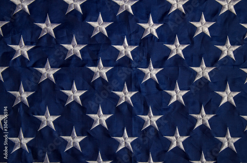 white stars on blue