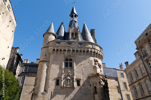 porte Cailhau Gate city center Bordeaux