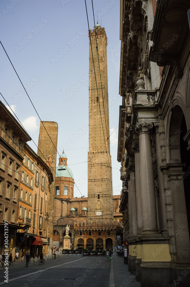 Garisenda tower Bologna
