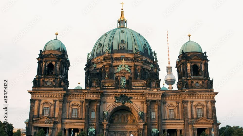 Berlin Cathedral (Berliner Dom) filmed in 4k UHD 2160p Berlin Cathedral (Berliner Dom) filmed in 4k UHD 2160p