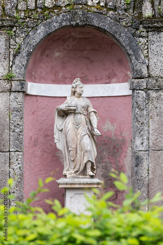 26 May, 2019. Austria, Hellbrunn. Castle and water gardens