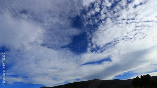 clouds timelapse in Pyrenean