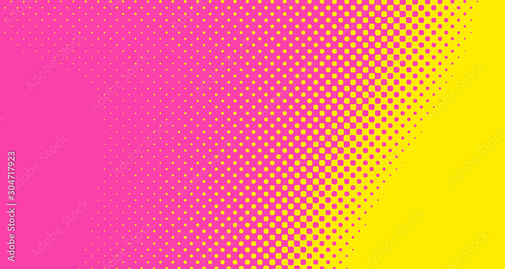 Pink halftone pop art background abstract vector comics style blank layout template with clouds beams and isolated dots pattern. For sale banner for your designe 1960s. with copy space eps10 Pink halftone pop art background abstract vector comics style blank layout template with clouds beams and isolated dots pattern. For sale banner for your designe 1960s. with copy space eps10