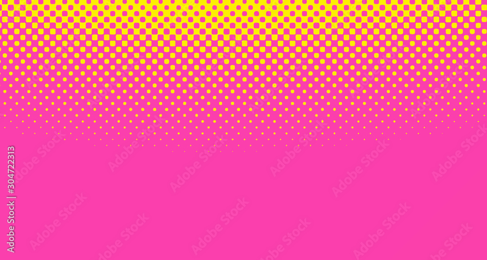 Pink halftone pop art background abstract vector comics style blank layout template with clouds beams and isolated dots pattern. For sale banner for your designe 1960s. with copy space eps10 Pink halftone pop art background abstract vector comics style blank layout template with clouds beams and isolated dots pattern. For sale banner for your designe 1960s. with copy space eps10