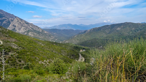 Corsica is a beautiful french island in Mediterranean sea