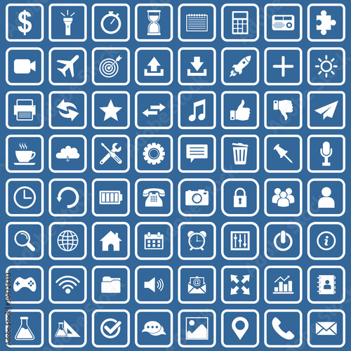 web icon set vector design symbol