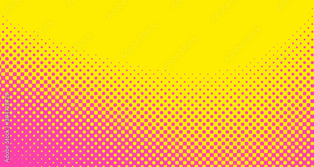 Pink halftone pop art background abstract vector comics style blank layout template with clouds beams and isolated dots pattern. For sale banner for your designe 1960s. with copy space eps10 Pink halftone pop art background abstract vector comics style blank layout template with clouds beams and isolated dots pattern. For sale banner for your designe 1960s. with copy space eps10
