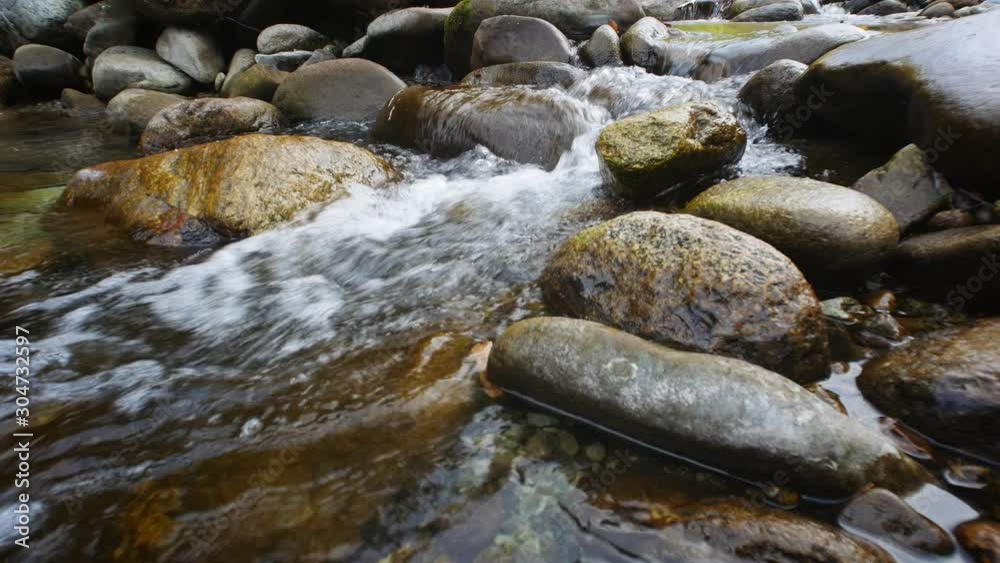 Crystal clear water. Mountain stream in Balkan Mountain, Bulgaria. Crystal clear water. Mountain stream in Balkan Mountain, Bulgaria.
