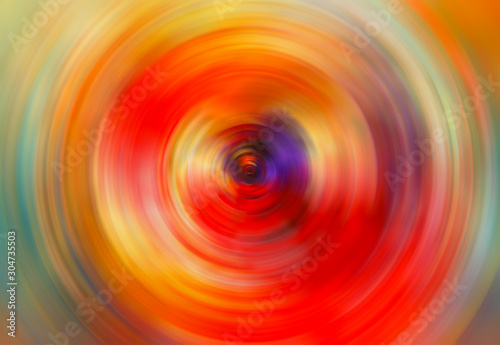 Abstract background image of blurry spiral colors