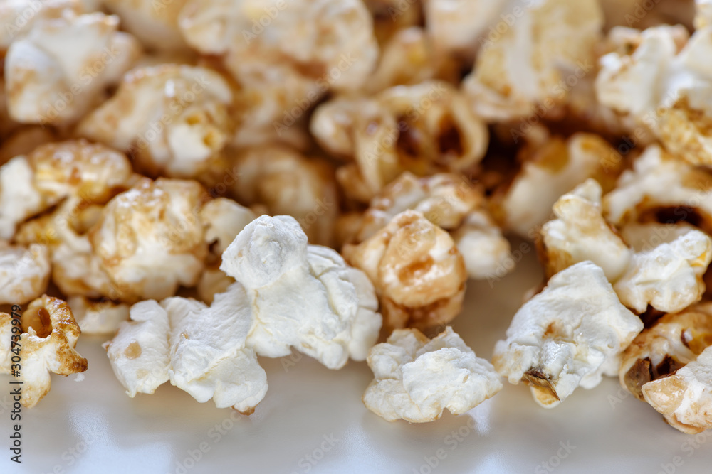 Caramel popcorn. Caramel popcorn.