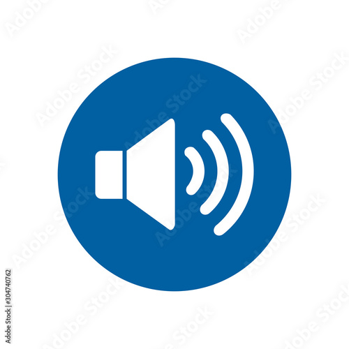 speaker icon vector design symbol