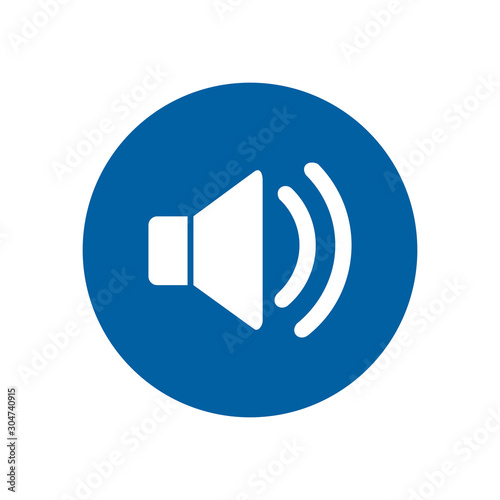 speaker icon vector design symbol