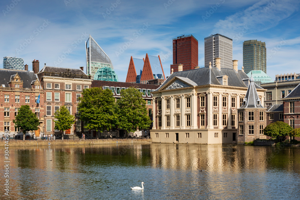 Dutch parliament buildings in The Hague