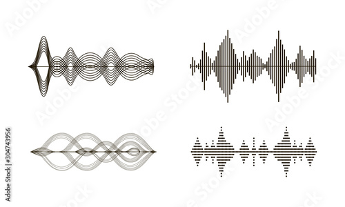 Black sound waves