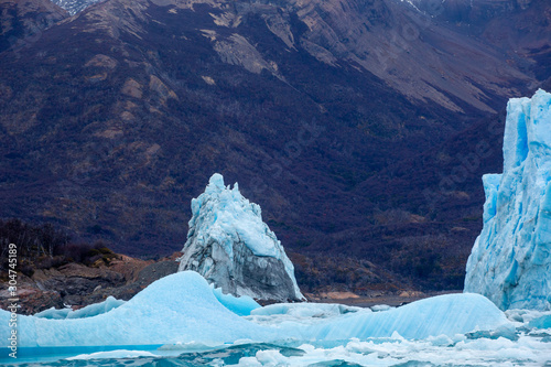 Konstfotografi icy desert of el calafate