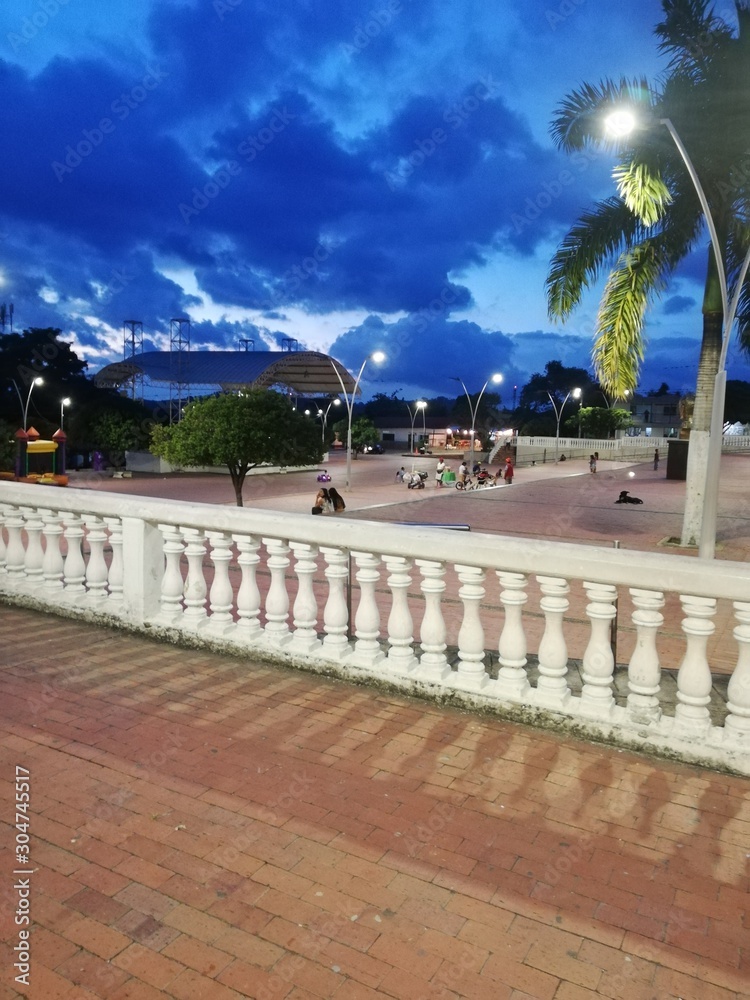 Fototapeta premium view of barcelona spain