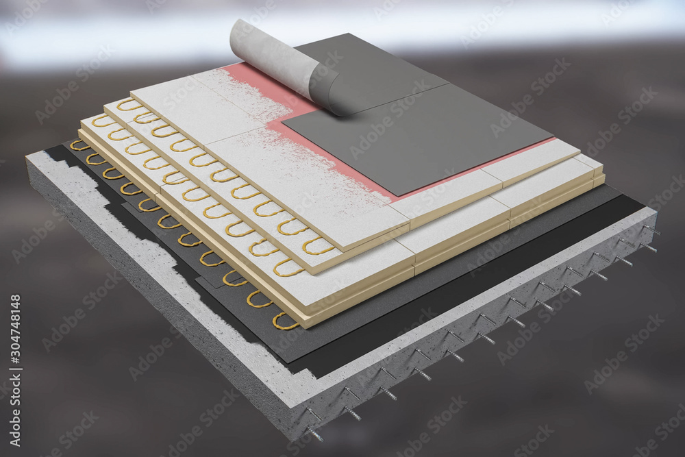 Iso Board R V Isoboard Roof Residential Roofing Thermal Insulation INVERTED ROOF ...