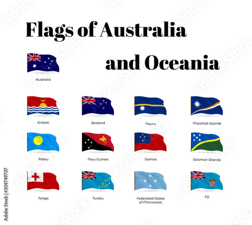 All national waving flags from all over the world. 
