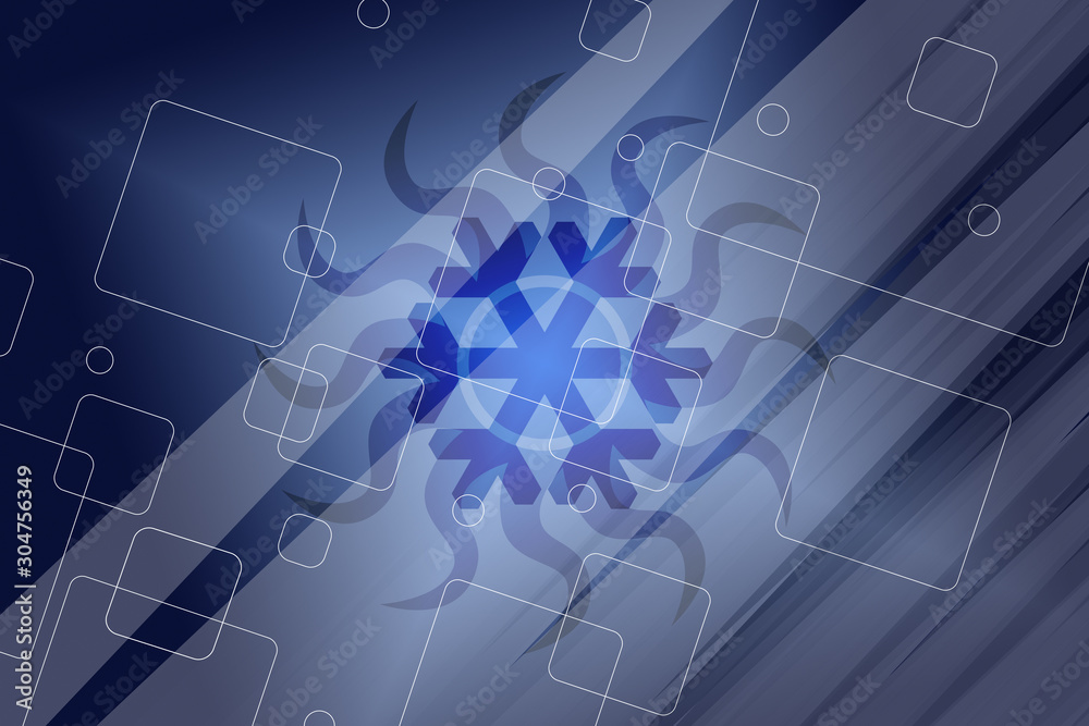 Naklejka premium abstract, blue, design, wave, lines, illustration, line, wallpaper, light, waves, curve, pattern, digital, texture, motion, art, graphic, backdrop, color, technology, white, gradient, backgrounds