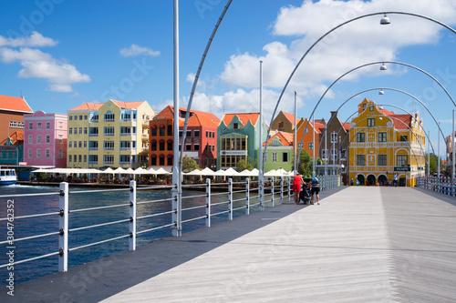 curacao,queen emma bridge ,willemstad photo