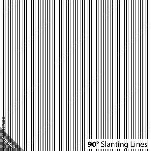 Simple 90 degree (vertical) Slanting Lines
