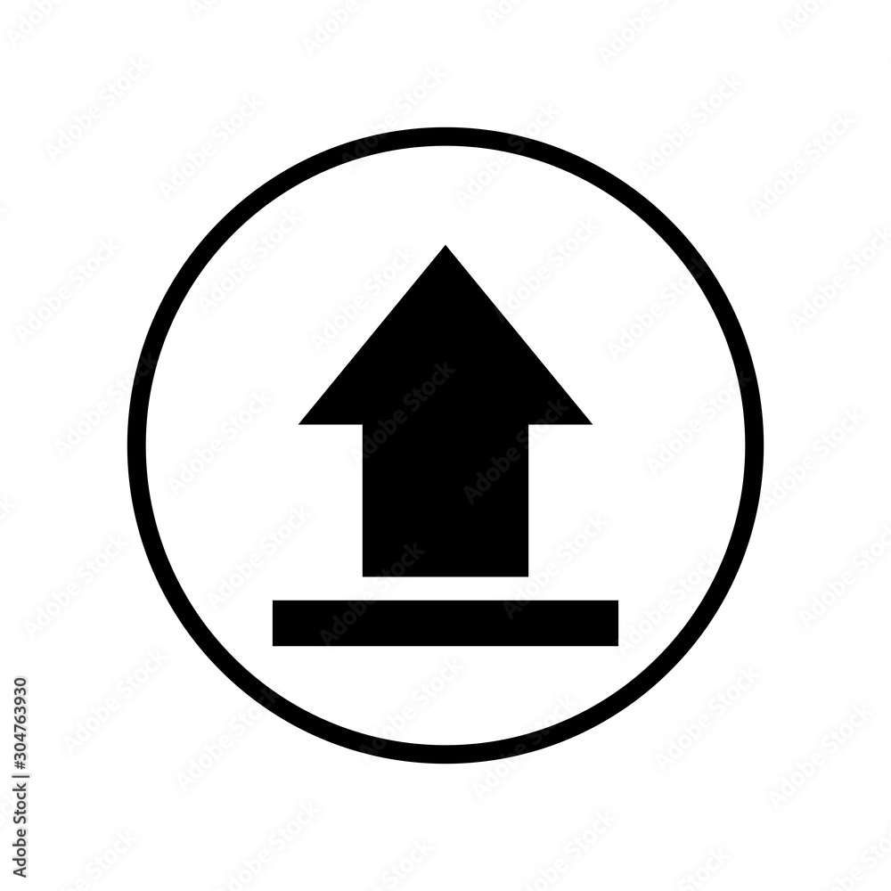 upload icon vector design symbol upload icon vector design symbol