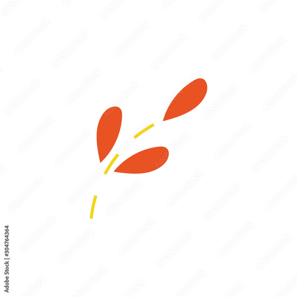 branch with leafs plant icon branch with leafs plant icon