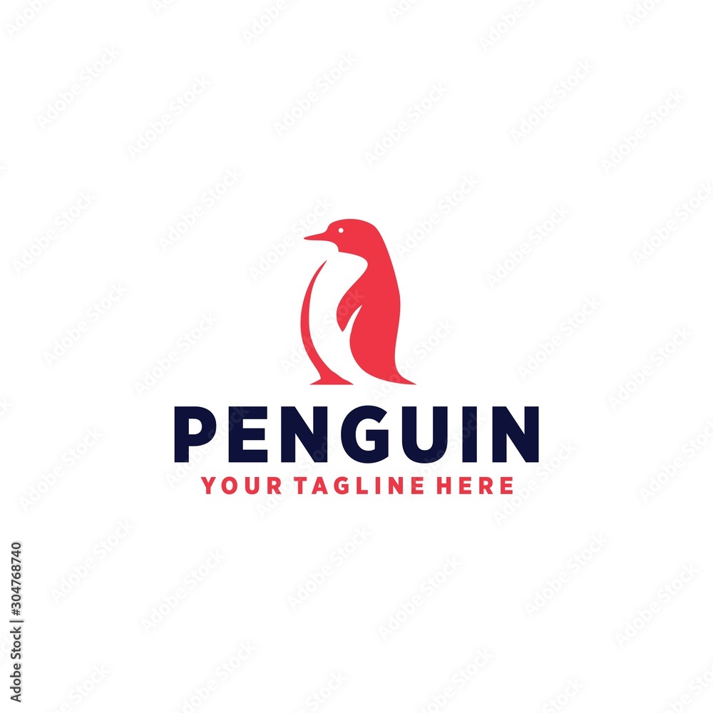 Penguin logo simple Penguin logo simple