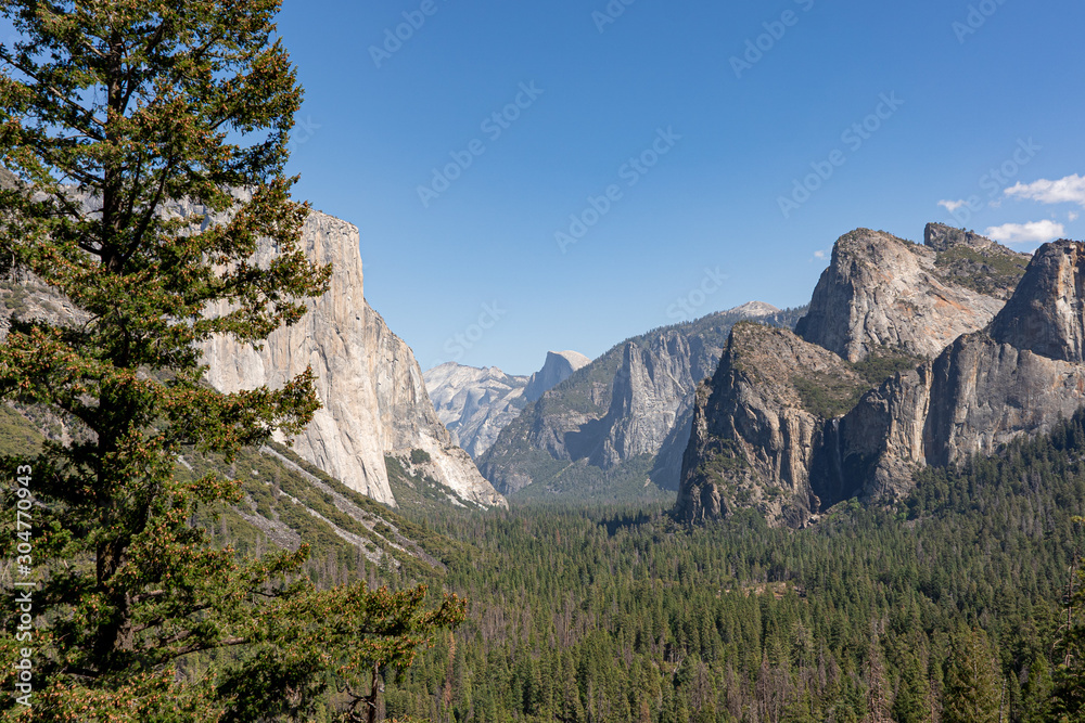 Yosemite Valley in California, USA