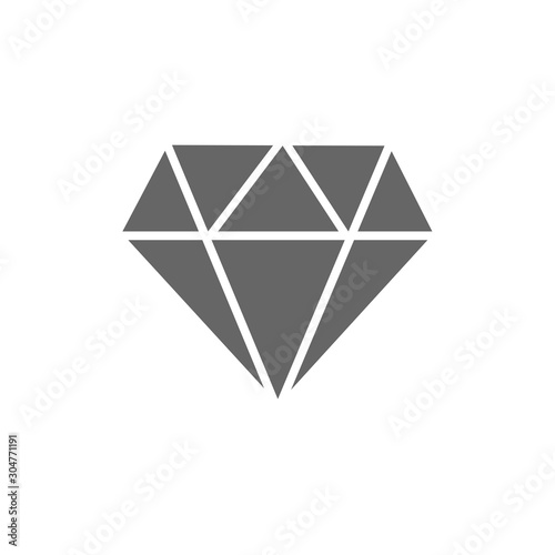 diamond icon vector design symbol