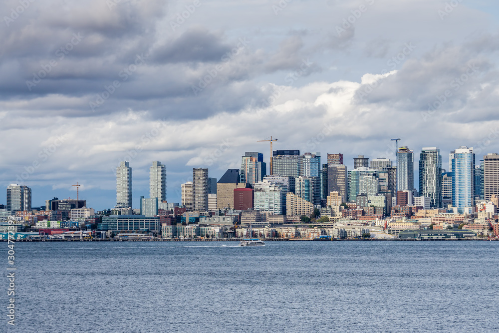 Fototapeta premium City Section In Seattle 2