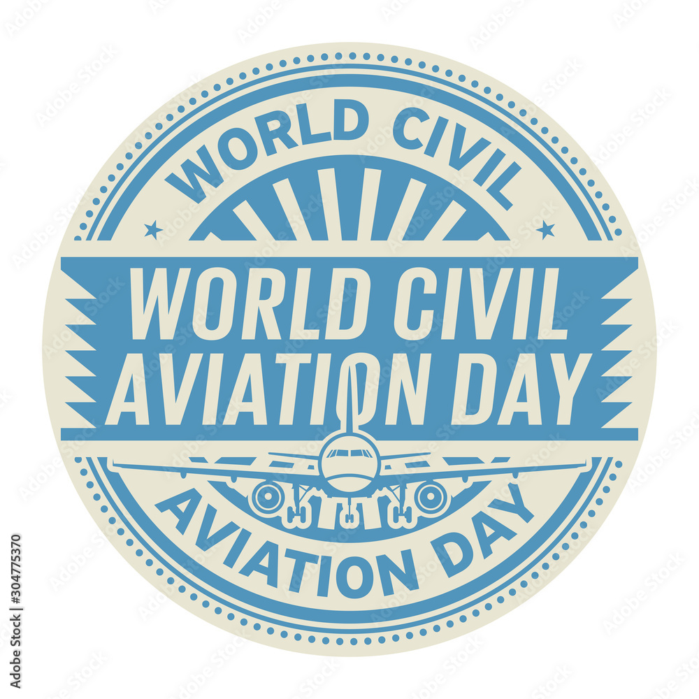 World Civil Aviation Day stamp