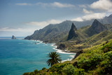 North coast of Tenerife the biggest of Canary Islands