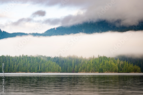 Clayoquot Sound wilderness landscape, Tofino, British Columbia, Canada