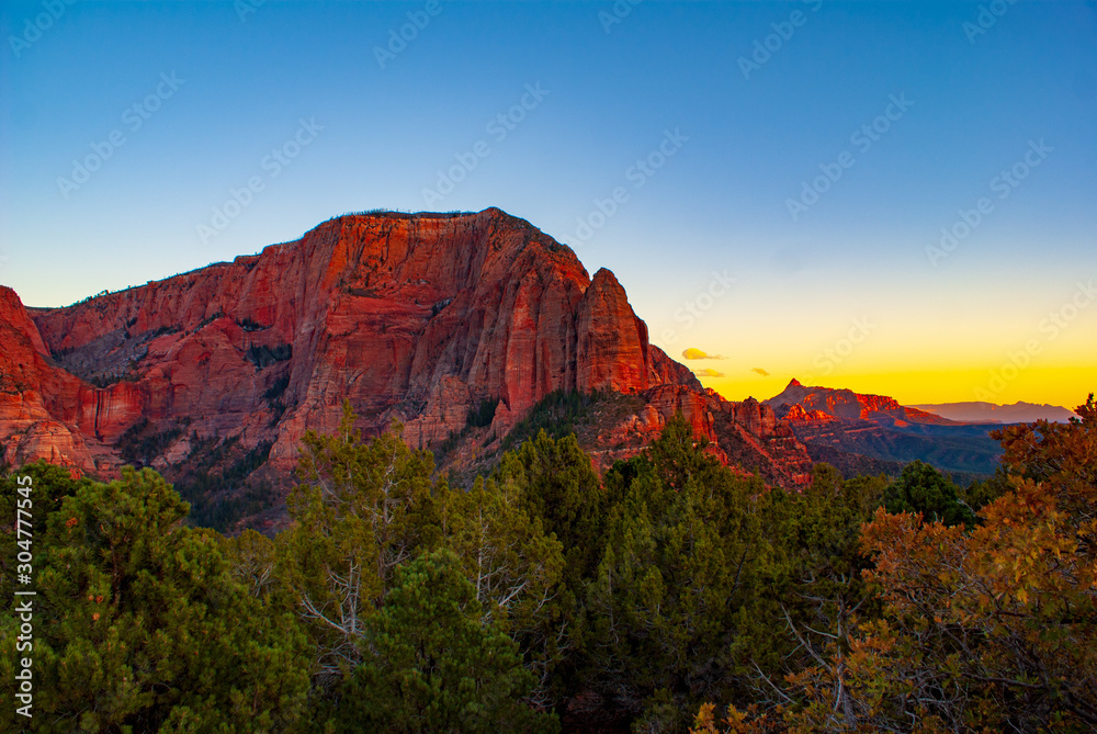 Kolob Canyon, Zion National Park, Utah, USA