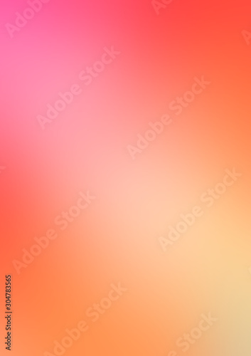 Tableau sur toile Blurred light colorful gradient and vertical picture
