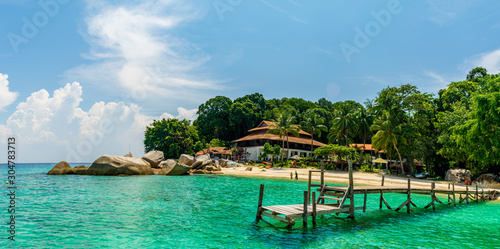 A tropical island, Redang Islands, Malaysia