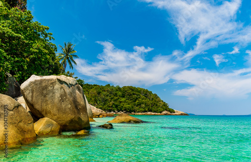 A tropical island, Redang Islands, Malaysia photo