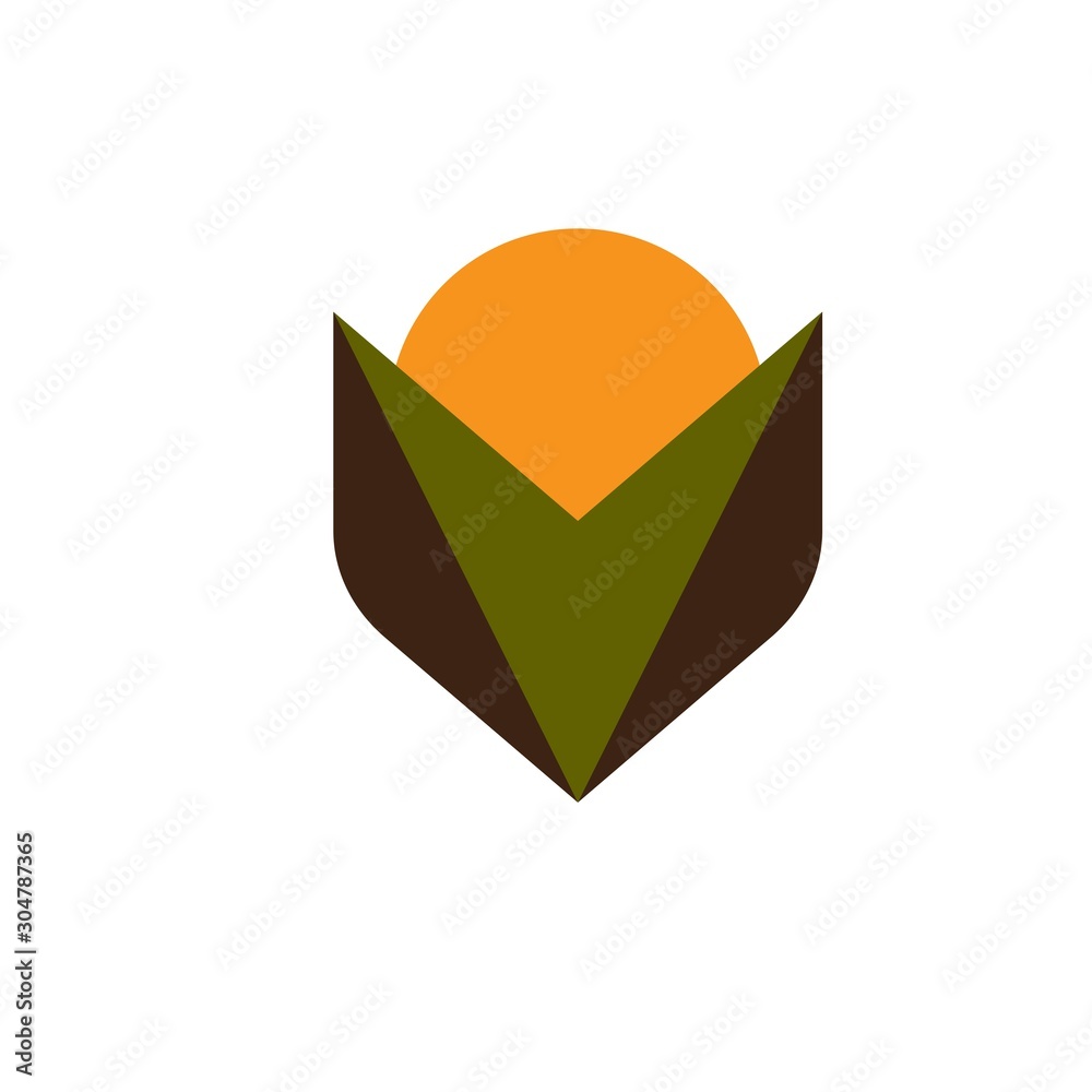 Agriculture vector logo design, agronomy, wheat farm, rural country farming field, natural harvest Agriculture vector logo design, agronomy, wheat farm, rural country farming field, natural harvest