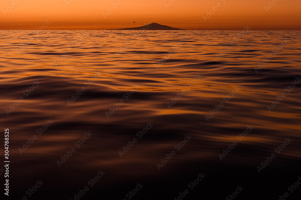 Obraz premium Sea moonlight night