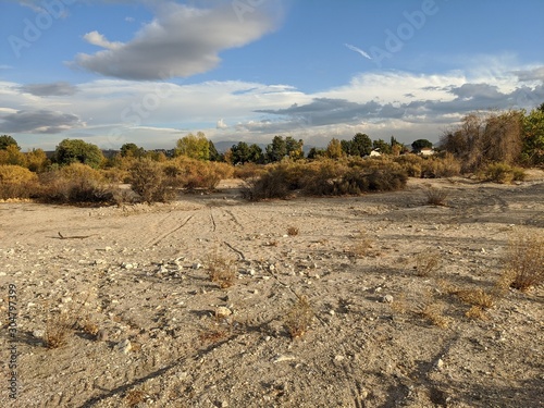 Dry Desert Wash