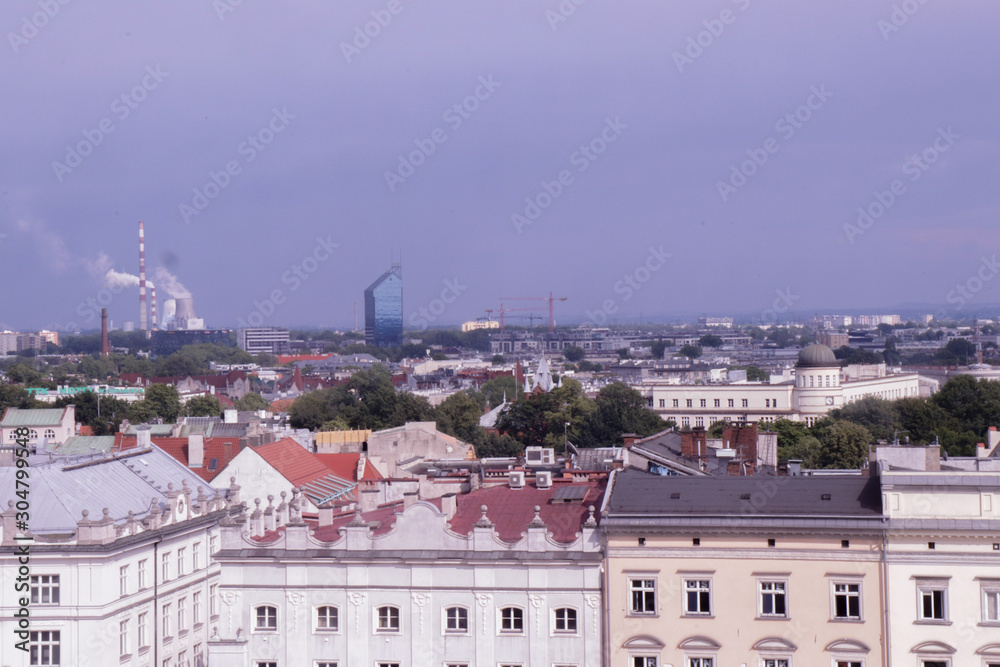 Cracow, panorama