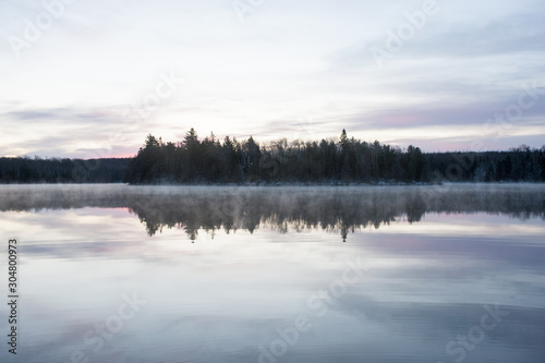 Foto reportaje: Una tarde de invierno, Wolf creek lake, Ontario, Canada. © Sebastian
