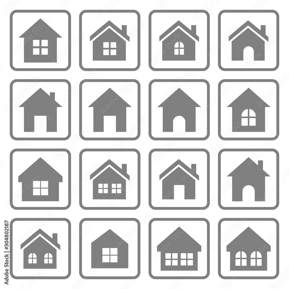 home icon vector design symbol