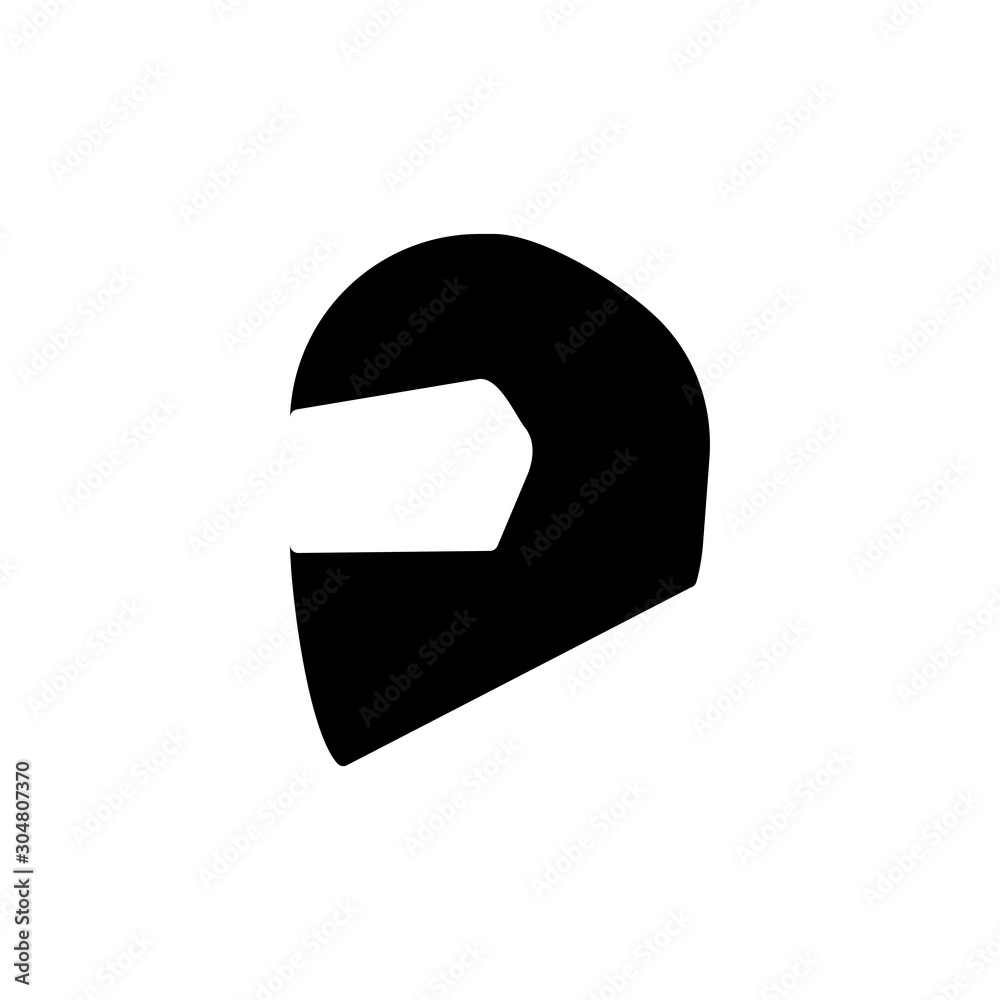 Racing helmet icon. Skidlid symbol. Logo design element Racing helmet icon. Skidlid symbol. Logo design element