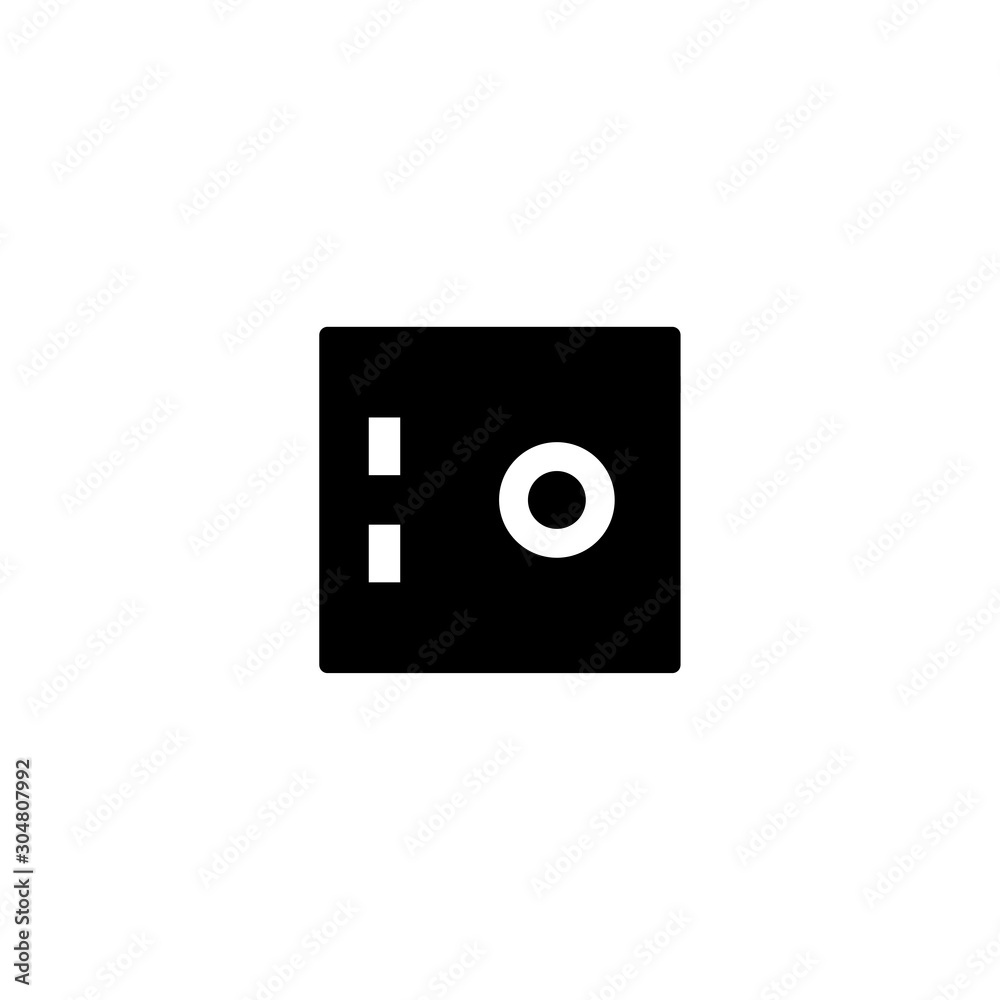 Safe icon. Money Secure symbol. Logo design element Safe icon. Money Secure symbol. Logo design element