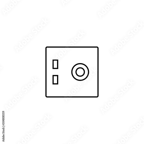 Free Download Safe icon. Money Secure symbol. Logo design element - GFXLoad