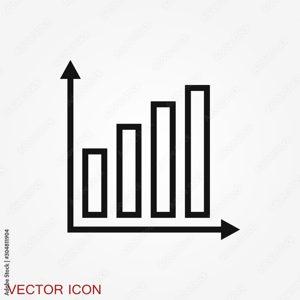 Diagram and graphs vector icons for your design.