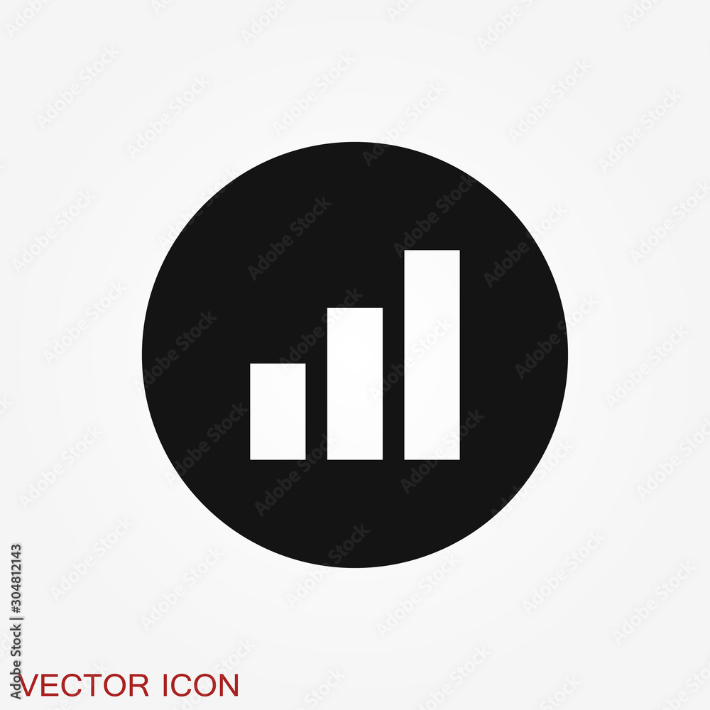 Diagram and graphs vector icons for your design. Diagram and graphs vector icons for your design.